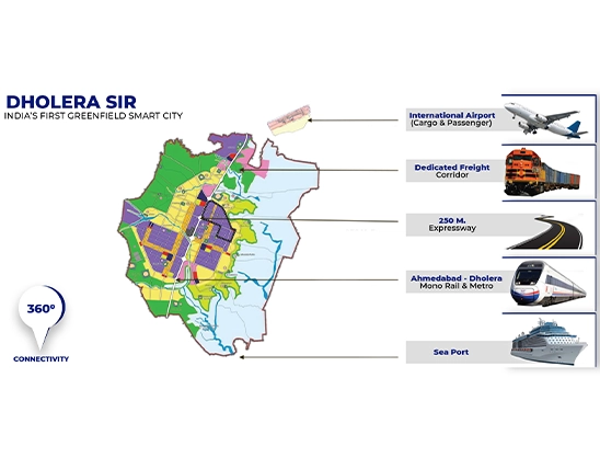 Dholera Smart City development view 4 of 9
